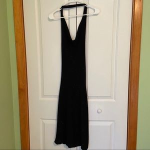 Women’s little sparkly black dress